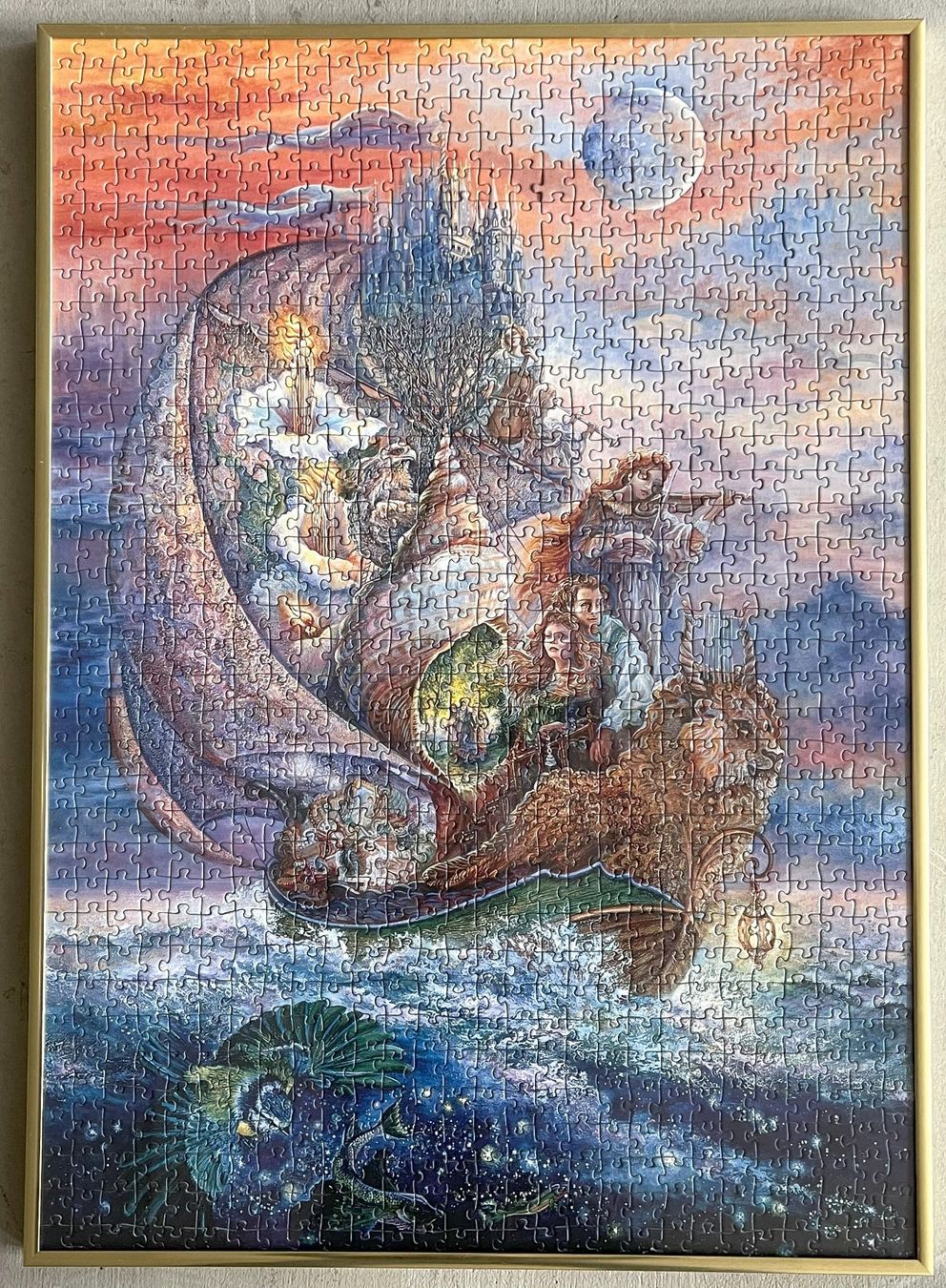 Puzzle: Puzzle  - Gerahmt - 71 x 51cm – Usato da Oftringen venduto da Vucki