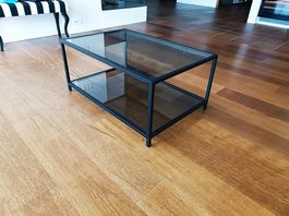Couchtisch/Salontisch Metall/Glas