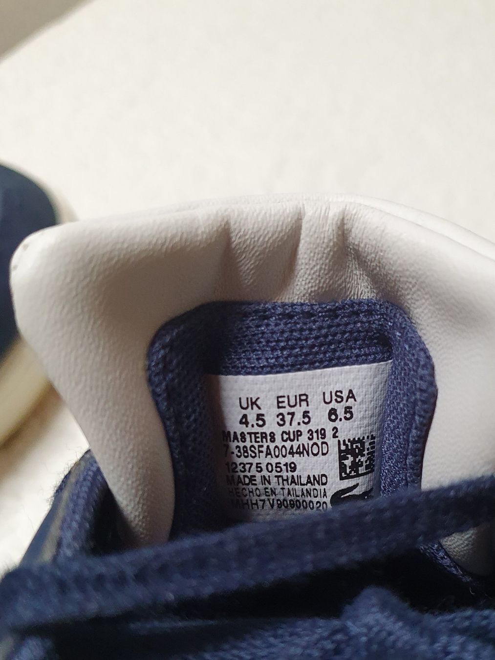 Lacoste Scarpe da donna: Lacoste Damen Sneaker, Gr. 37.5, Navy/Rot - – Usato da Teufen AR venduto da pischa 3
