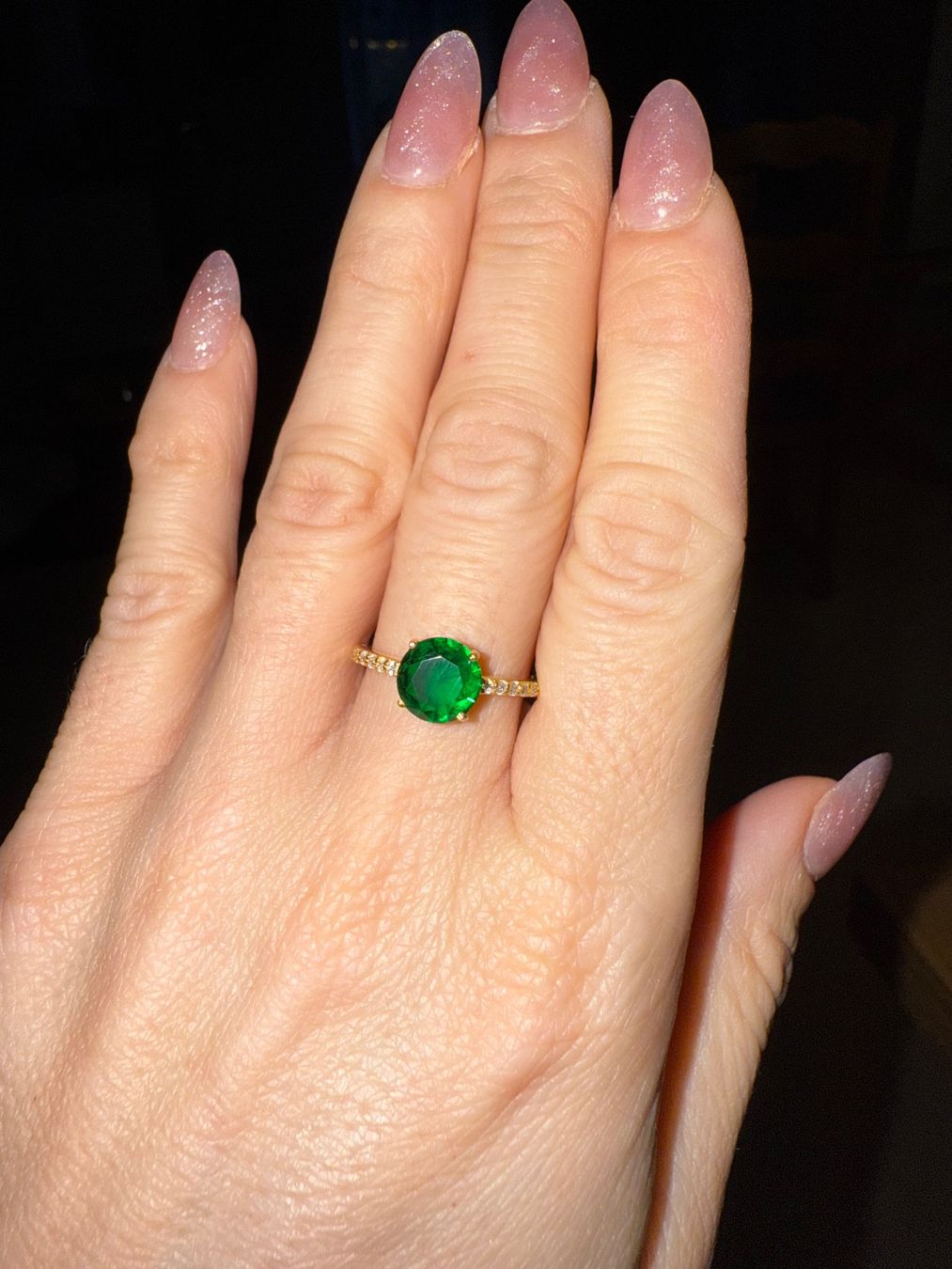 Anelli: Bague Émeraude Coquette – Nuovo e nell'imballaggio originale da St-Maurice venduto da Sandrinette123 1