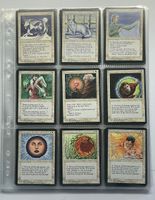 Magic The Gathering komplettes Common Set Ice Age + Länder