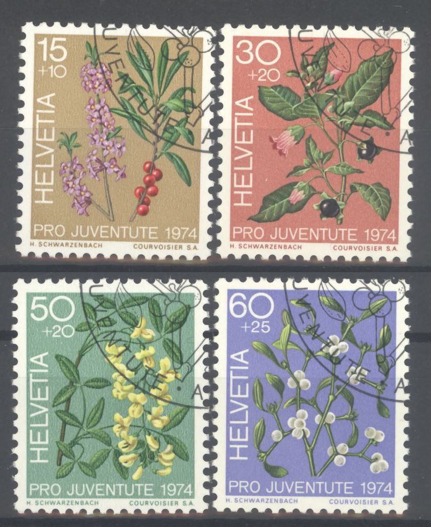 Tutti i francobolli: Pro Juventute 1974, ET, gummiert – Usato da Willisau venduto da Vollstempel