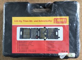 144 TLG. BIT UND BOHRERKOFFER ORIGINALVERPACKT
