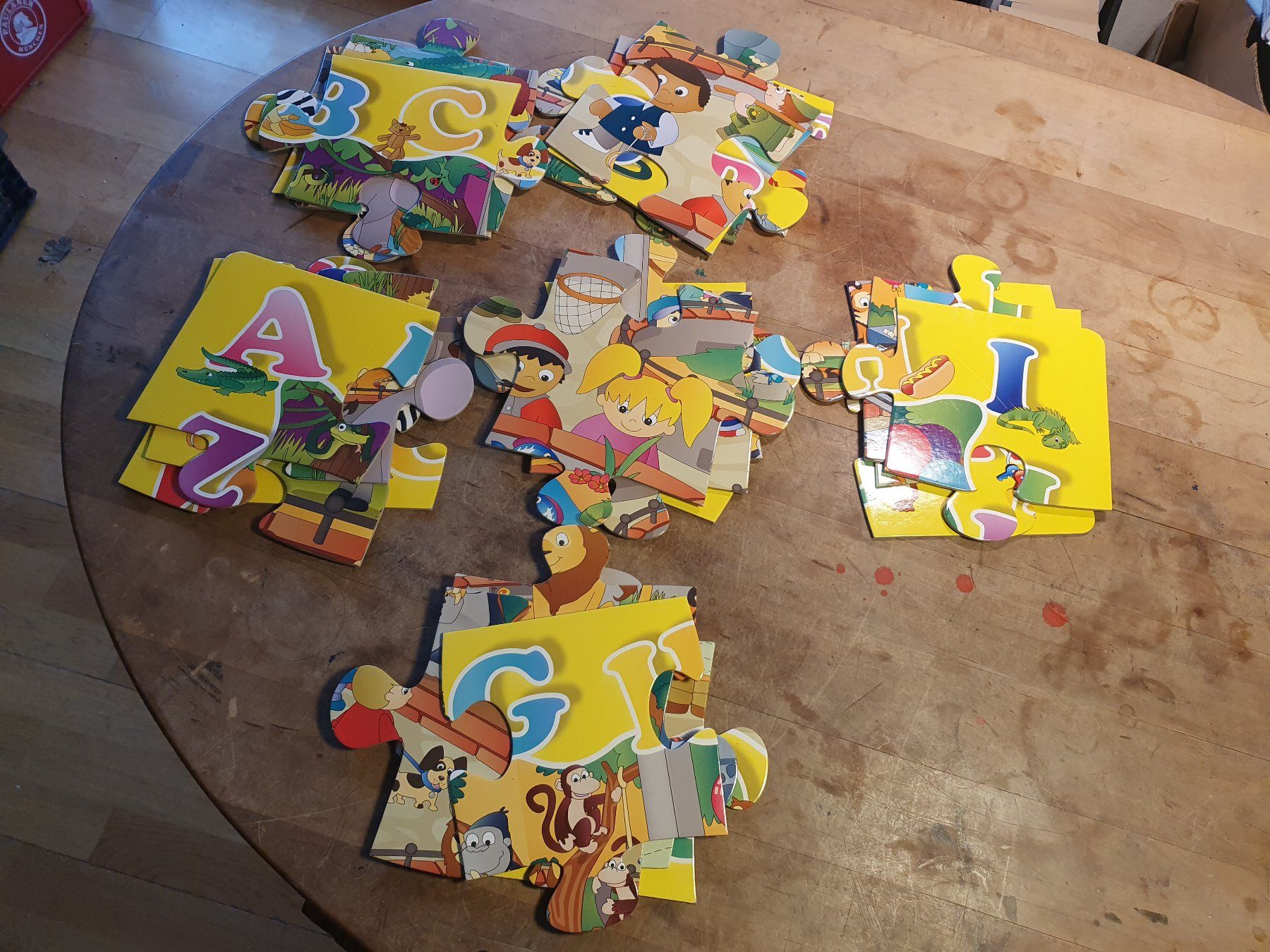 Puzzle: ABC Kinderpuzzle 24 Teilig – Usato da Zürich venduto da loosebone 2