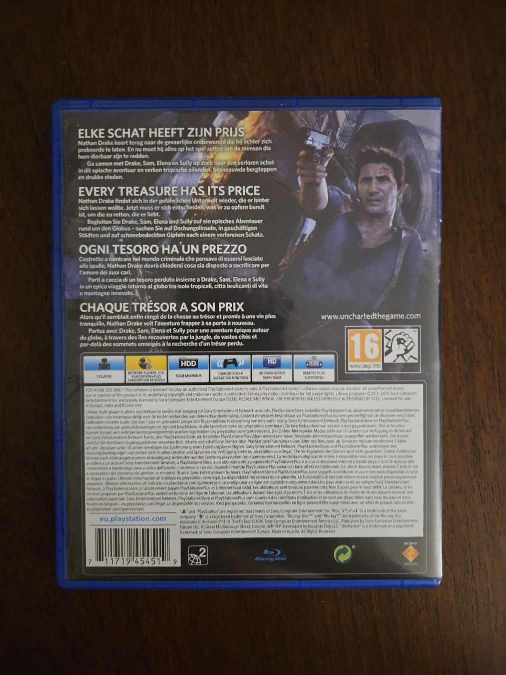 Sony Giochi: Uncharted 4 - A. Thiefs End - PS4 – Usato da Muttenz venduto da jac_d6nv 1