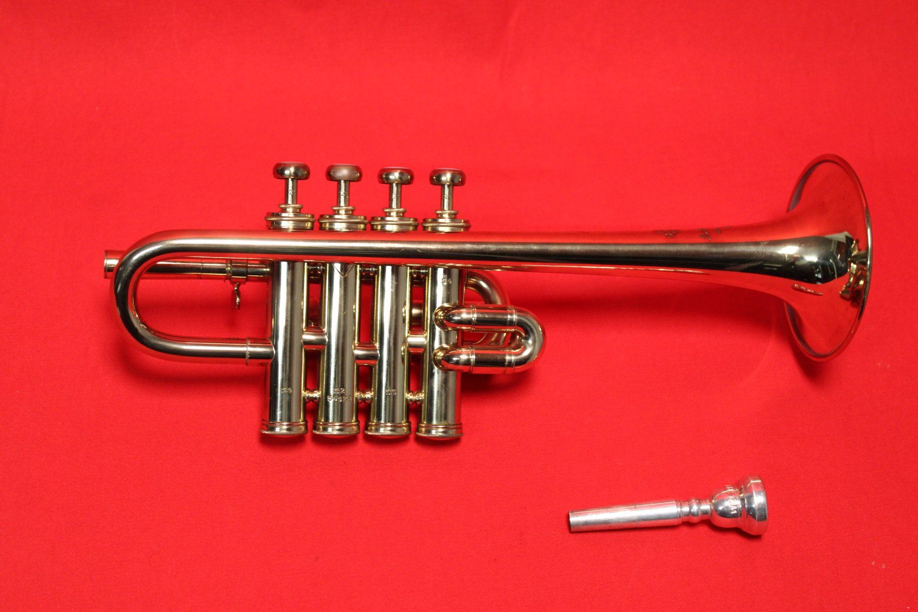 Selmer Musikinstrumente: Piccolo Trompete Selmer – Gebraucht aus Buchs AG von Inderbinen 1