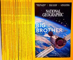 National Geographic Magazine Collection 2016-2018 Konvolut