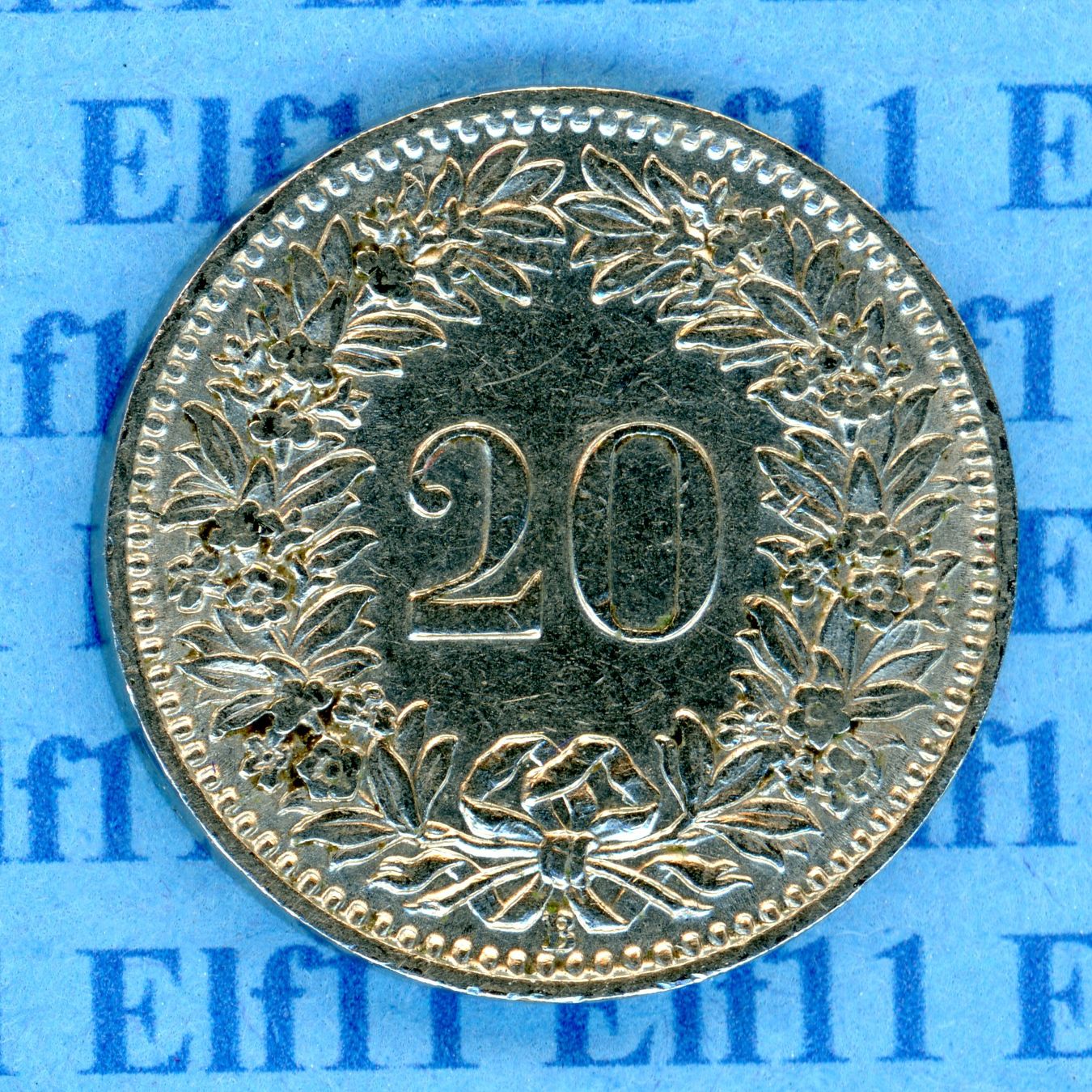 Tutti le monete: CHF___0.20 1924 ss 20 Rappen – Usato da Widnau venduto da Elf11 1