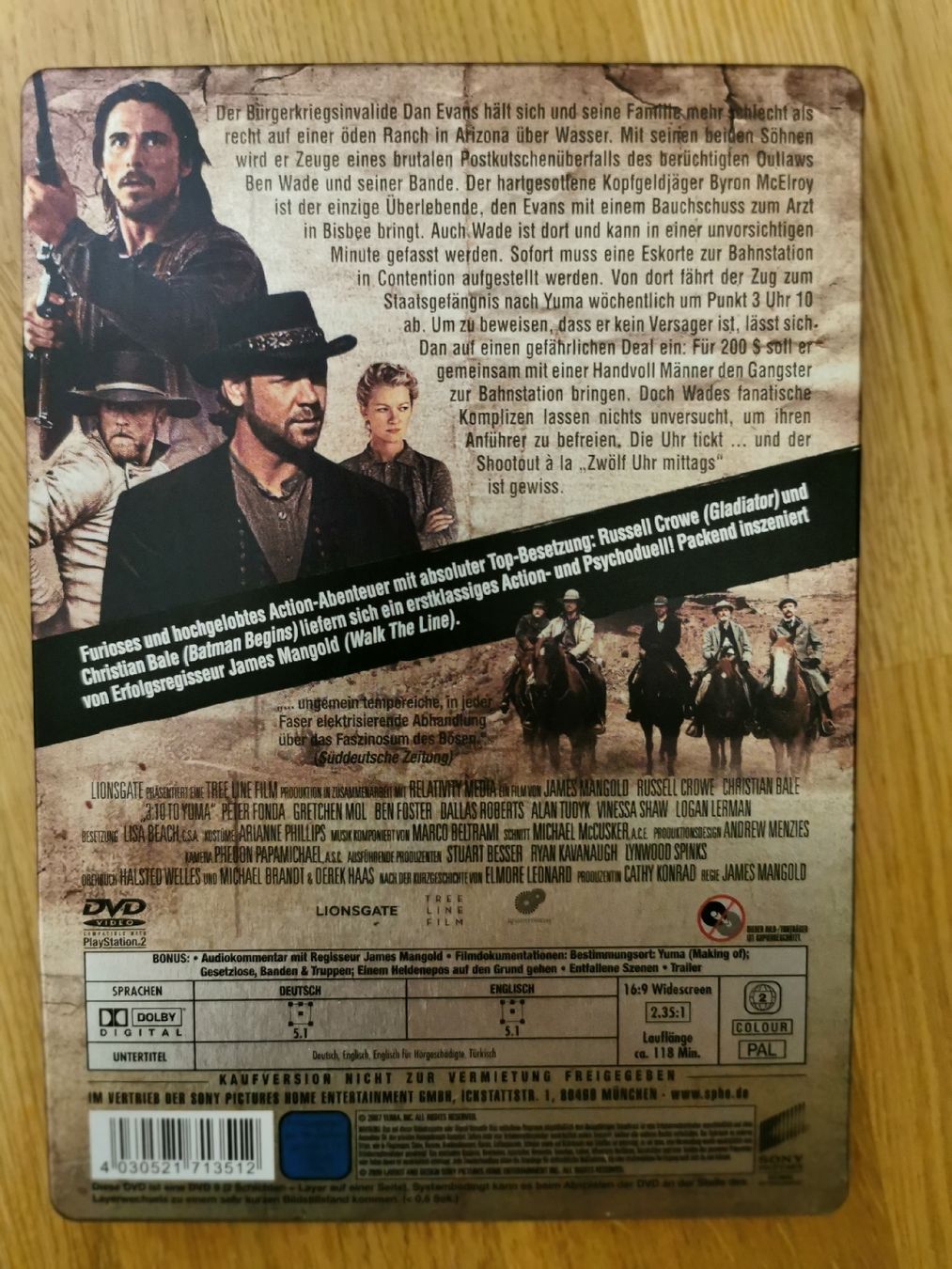 Tous les DVDs: Todeszug nach Yuma - DVD – D'occasion à Arnegg par michik999 1