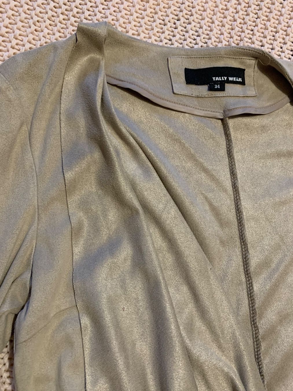 Gilet & Giacche senza maniche: Jaquette légère douce beige – Nuovo (secondo la descrizione) da Montreux venduto da iizaa811 2