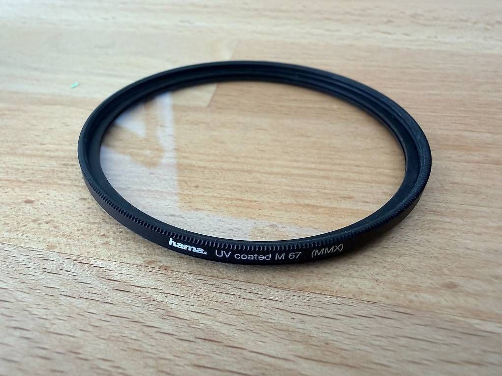 Hama Filtri: Filtre UV Hama coated 67 mm avec étui – Usato da Collombey venduto da malik.bkn 1
