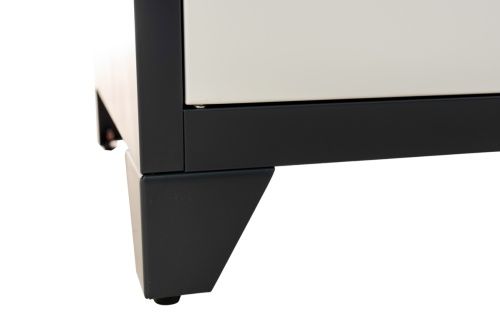 Schränke & Regale: Aktenschrank Spind ODESSA dunkelgrau-wei – Neu und originalverpackt aus Herbertingen von jet-line-e-trade 6