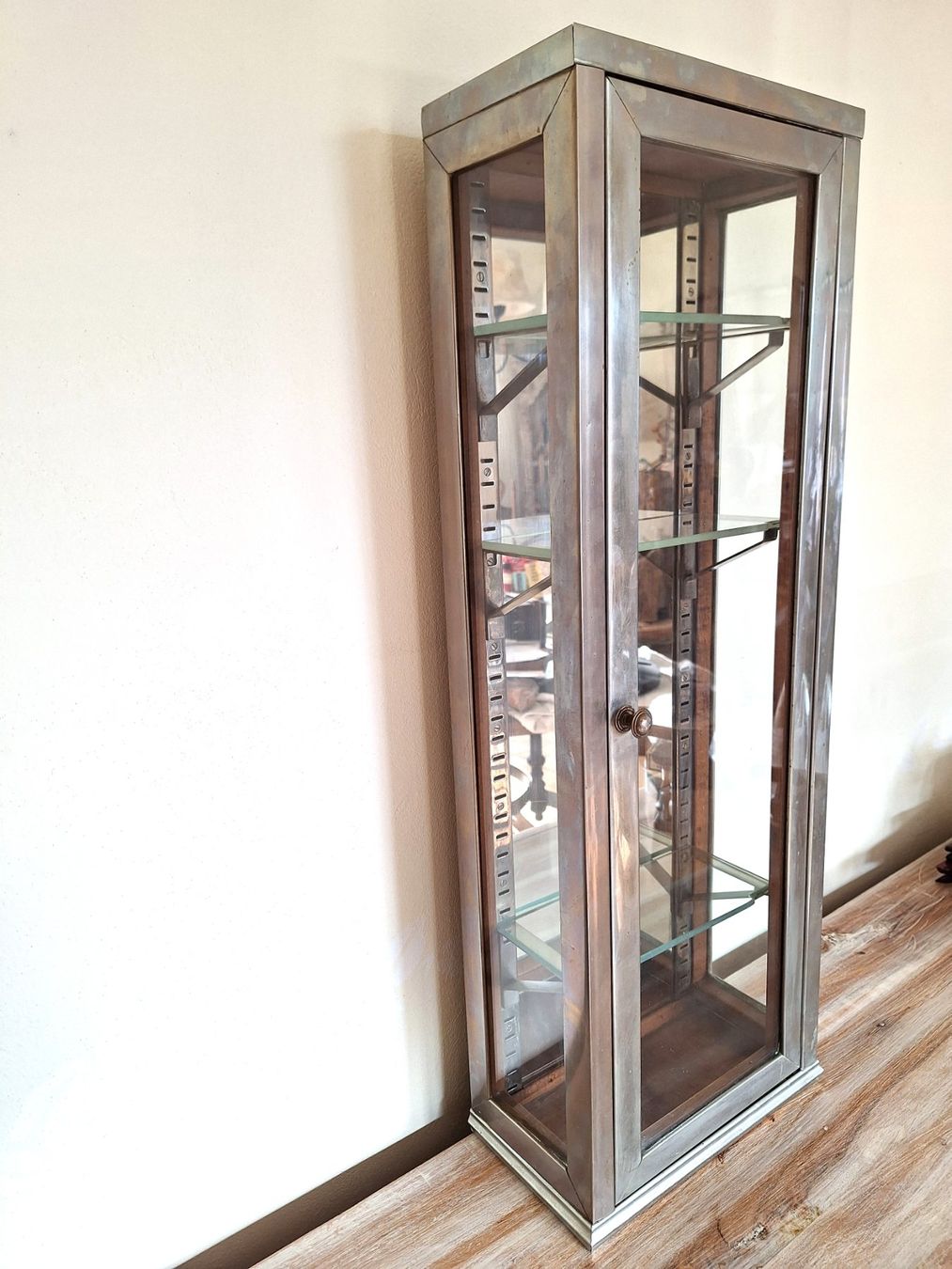 Vetrine: Antike Vitrine Metall/Glas Medizin – Usato da Erlenbach ZH venduto da Sondeiwendiz