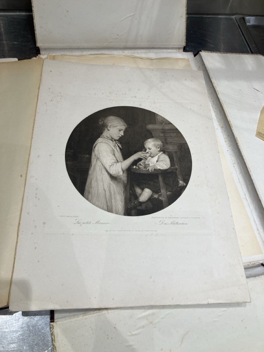 Arts picturaux & lithographies: Albert Anker, collection lithographies – D'occasion à La Neuveville par Canelle4 4