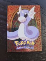Pokemon Dratini Stage 1 Topps E10 of 12 1998 Rainbow Holo