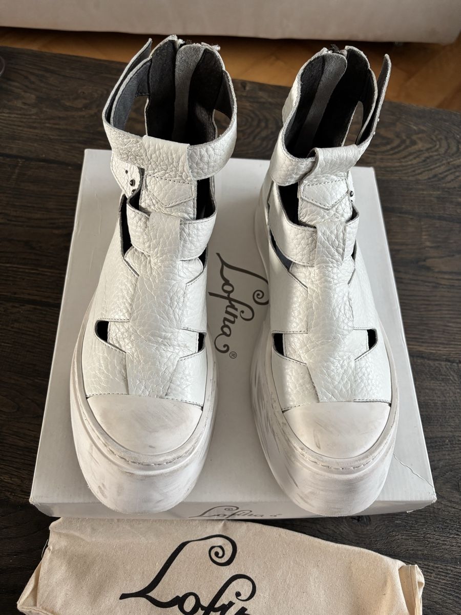 Lofina Damenschuhe: Lofina Sneakers/Boots, White, Size 40 – Gebraucht aus Erlenbach ZH von verbena_mint