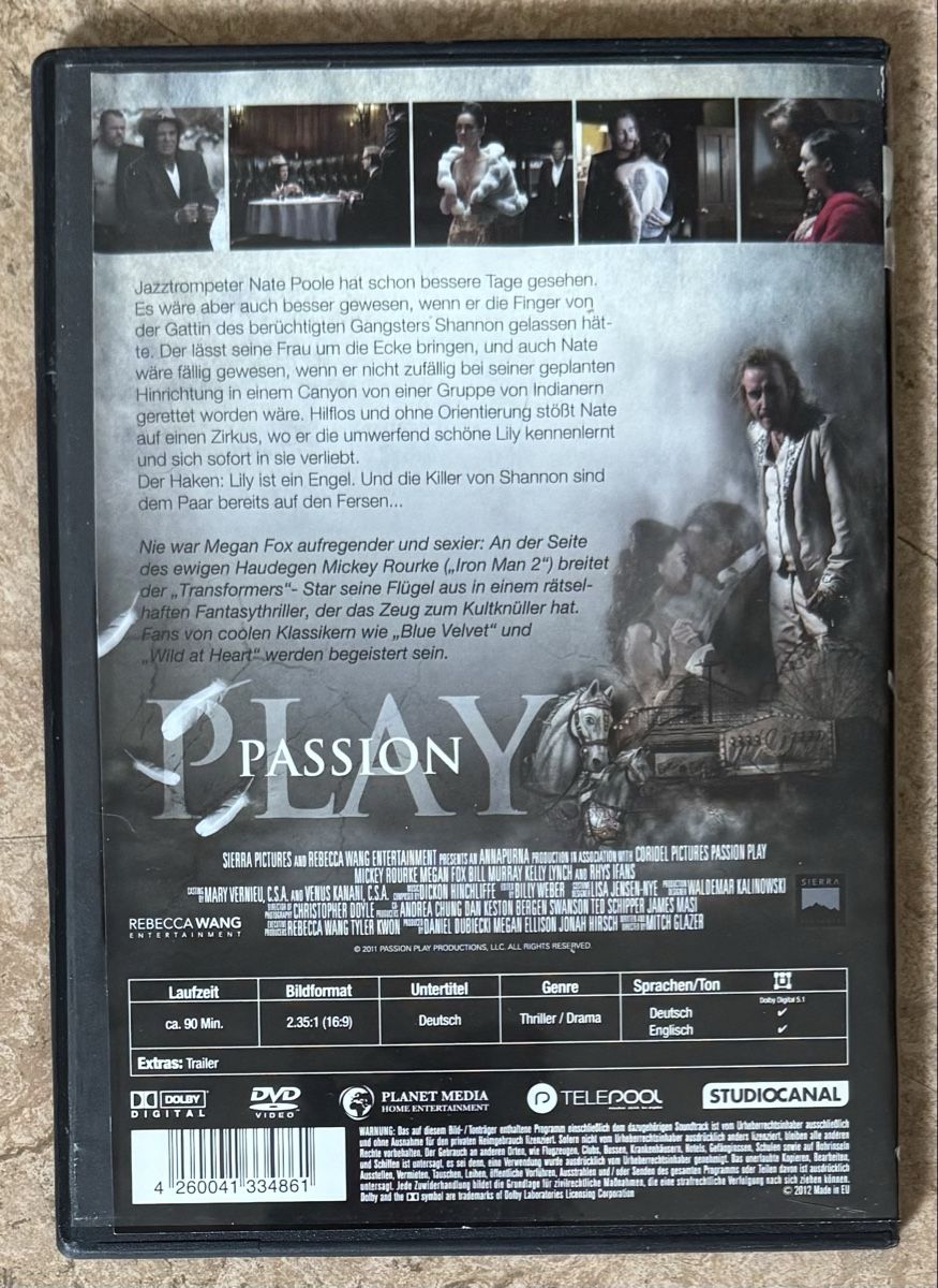 Tutti i DVDs: PASSION PLAY  – Nuovo (secondo la descrizione) da Dietikon venduto da AndreaSch01 1
