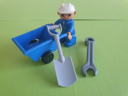 Duplo (Y22) Bauarbeiter mit Zubehör