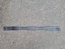 Sattelgurte Leder schwarz ohne Gumizug/Elast, 135cm
