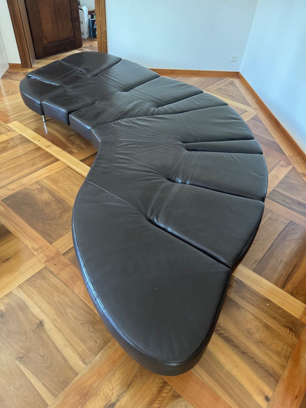 Edra Sofas: Edra Flap Design Sofa Leder dunkelbraun – D'occasion à Stans par tho_7qqx 2