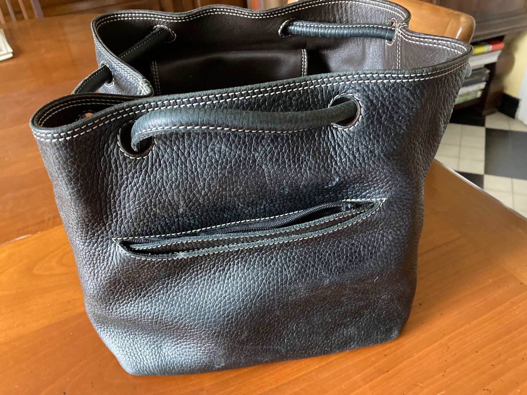 Borse da donna: sac cuir brun réversible – Usato da Thônex venduto da peg_8gp7 7
