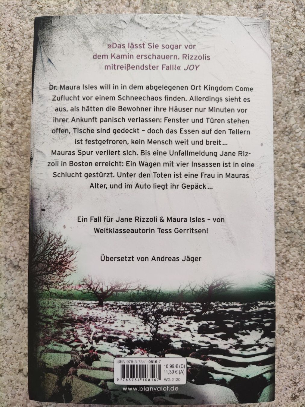 Bücher: Tess Gerritsen Totengrund – Gebraucht aus Basel von Alacant 1