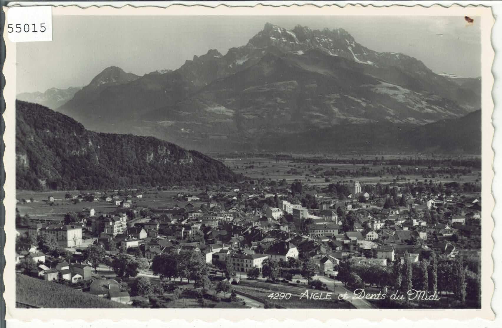 Cartoline postali: Aigle et Dent du Midi – Usato da Ettingen venduto da Kartenplanet