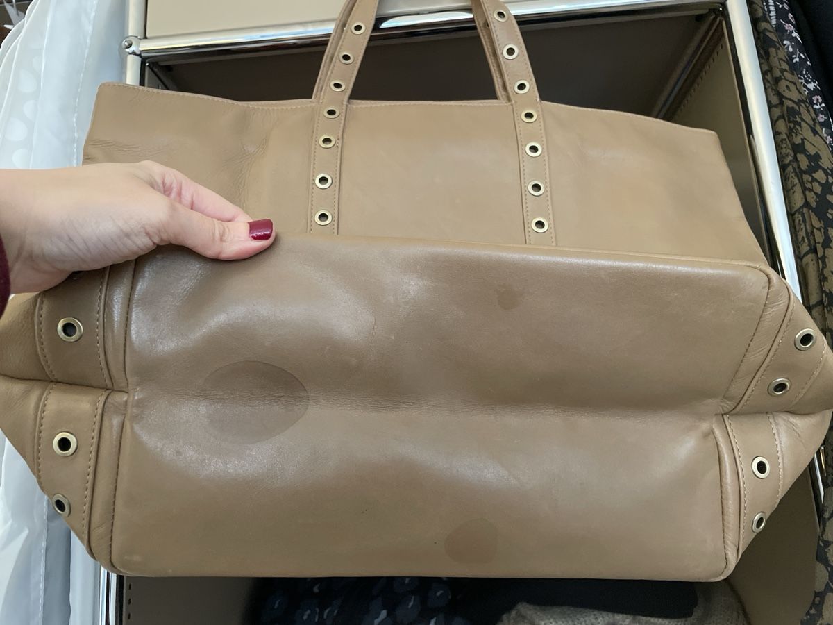 Vanessa Bruno Borse: Vanessa Bruno Cabas Tote Leather – Usato da Zürich venduto da Flaviavirginia 3