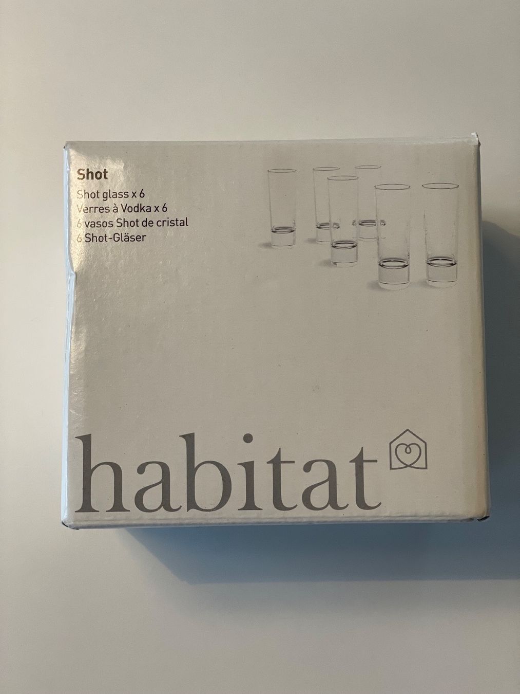 Gläser: Shot Gläser Von Habitat Set 6 Stuck – Neu und originalverpackt aus Bad Ragaz von ako_8l5y 3