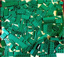LEGO 150 Verschiedene Grüne Teile -F29