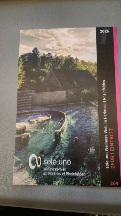 Sole Uno 2 für 1 Eintritt (Neu und originalverpackt) in Oberlunkhofen ...