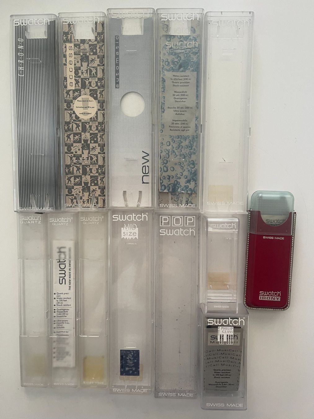 Swatch Orologi: Lot Swatch Boxen 13 Stck. – Usato da Binningen venduto da Steffisboerse