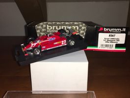 Ferrari 126 CK Turbo GP Montecarlo 81 1/43 G. Villeneuve