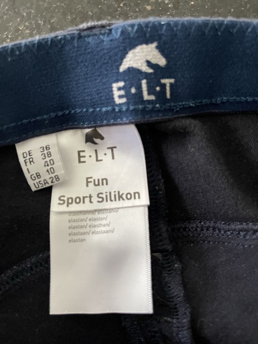 Hosen: ELT Reithose Gr. 36, blau – Gebraucht aus Auw von chr_vcc8