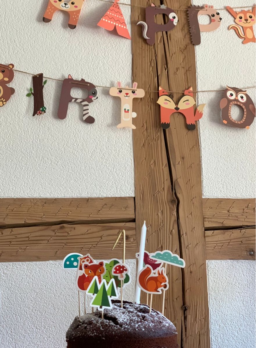 Tutte le decorazioni: Waldtiere Deko Kindergeburtstag 1 – Nuovo (secondo la descrizione) da Strengelbach venduto da schnaeusel