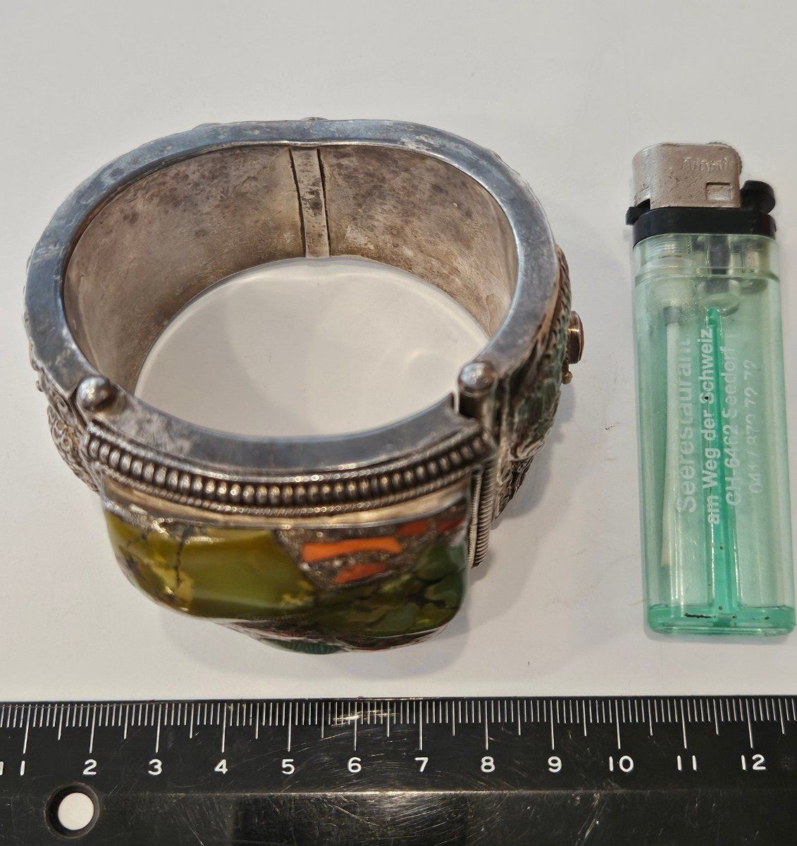 Bracciali & Braccialetti: Großes Silberarmband, Tibet 20. Jh – Usato da Chiasso venduto da Novamarketing 9