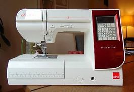 Nähmaschine Elna eXcellence 680 + neu, mit Gratis-Versand