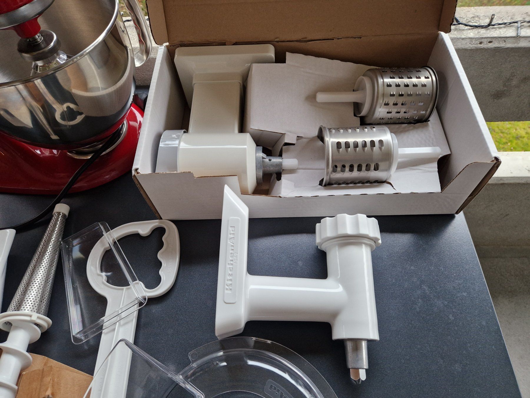 Kitchenaid Elettrodomestici da cucina: Kitchen Aid KSM 150 rot – Usato da Heimberg venduto da ngw01 7