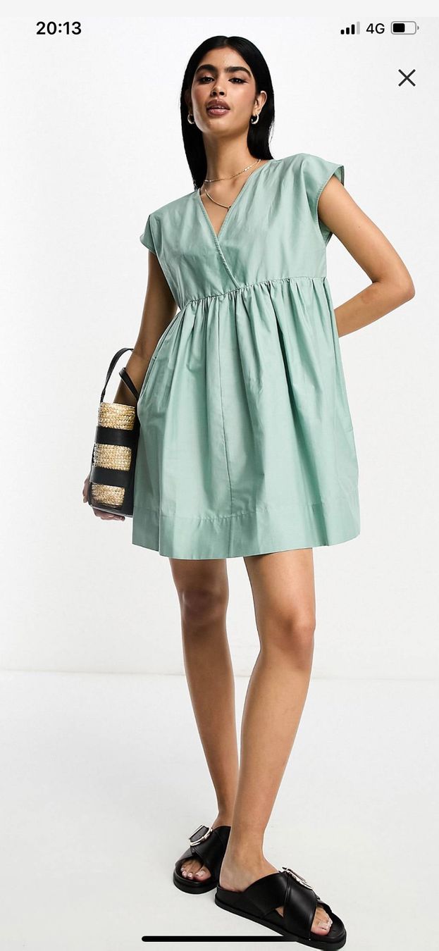 Asos Vestiti: Mintgrünes Sommerkleid, Gr. 34 – Nuovo e nell'imballaggio originale da Arbon venduto da llaauraa 1