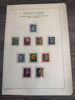 Schweiz Briefmarken Pro Juventute 1960/61