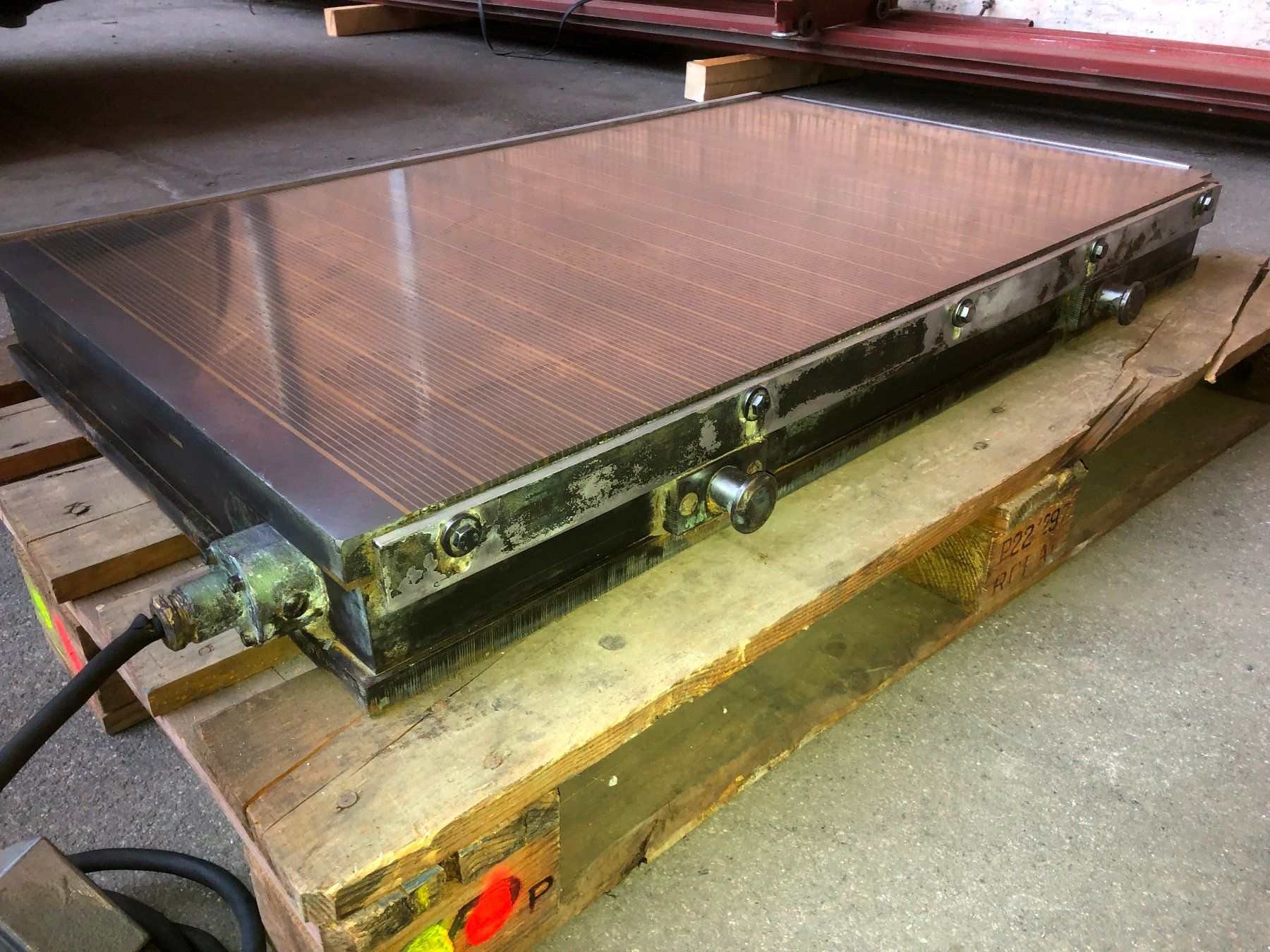 Tutti gli attrezzi: Magnetspannplatte Braillon 1000x600mm – Usato da Laufenburg venduto da Sirluger 5