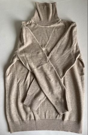 Rollkragenpullover Kaschmir-Mix, Grösse M, Top Zustand!