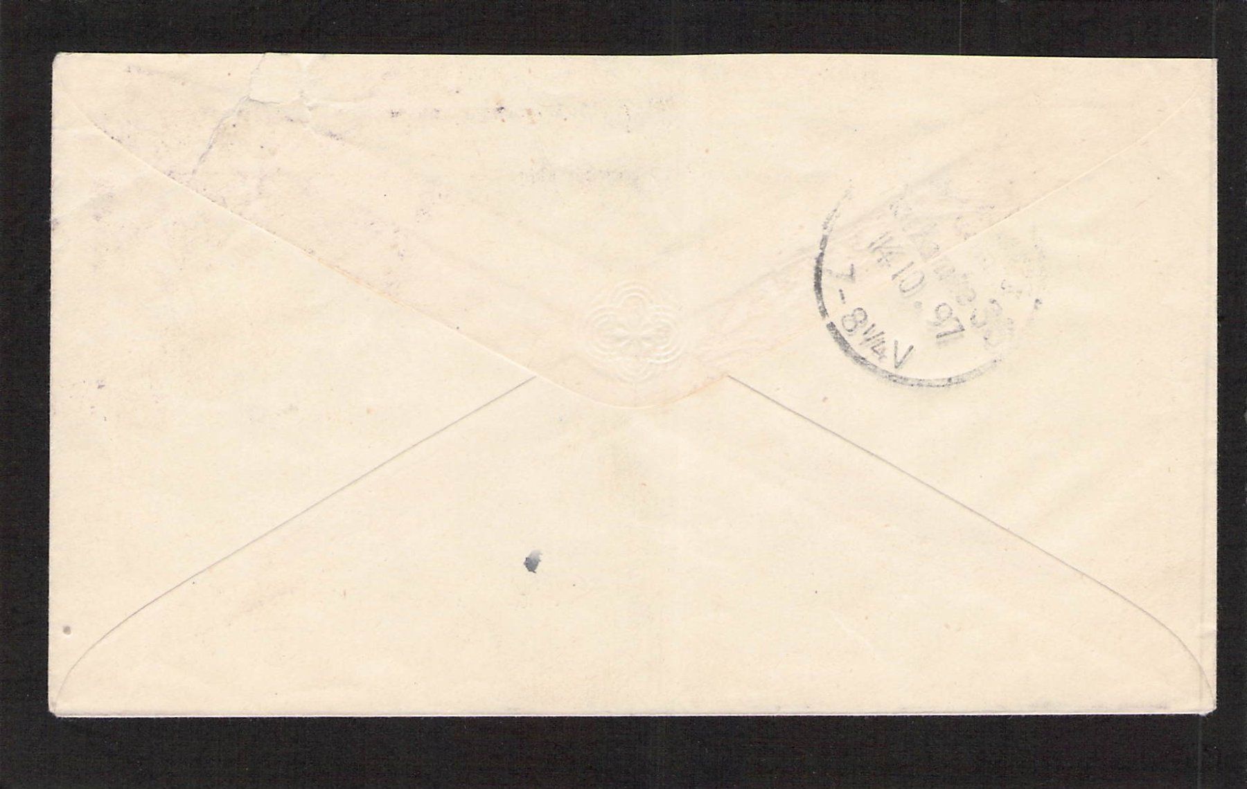Tutti i francobolli: Tüblibrief St. Gallen  , 12.X.1897 – Usato da Reichenburg venduto da ibiza18 1
