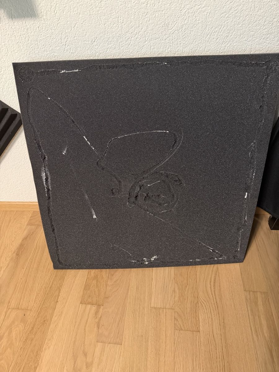 Sonstiges Zubehör: 6 Stk Akustik Panel Holz Quadrate 60x60cm  – Gebraucht aus Romanshorn von Fabioluethi1997 1