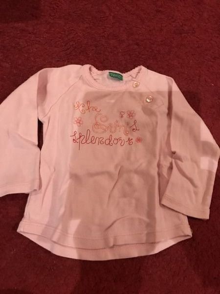 Maglioni & Felpe: Mädchen Benetton Sweatshirt rosa 66 – Usato da Bergdietikon venduto da antovale
