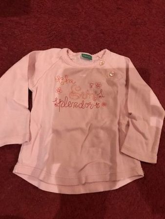 Mädchen Benetton Sweatshirt rosa 66