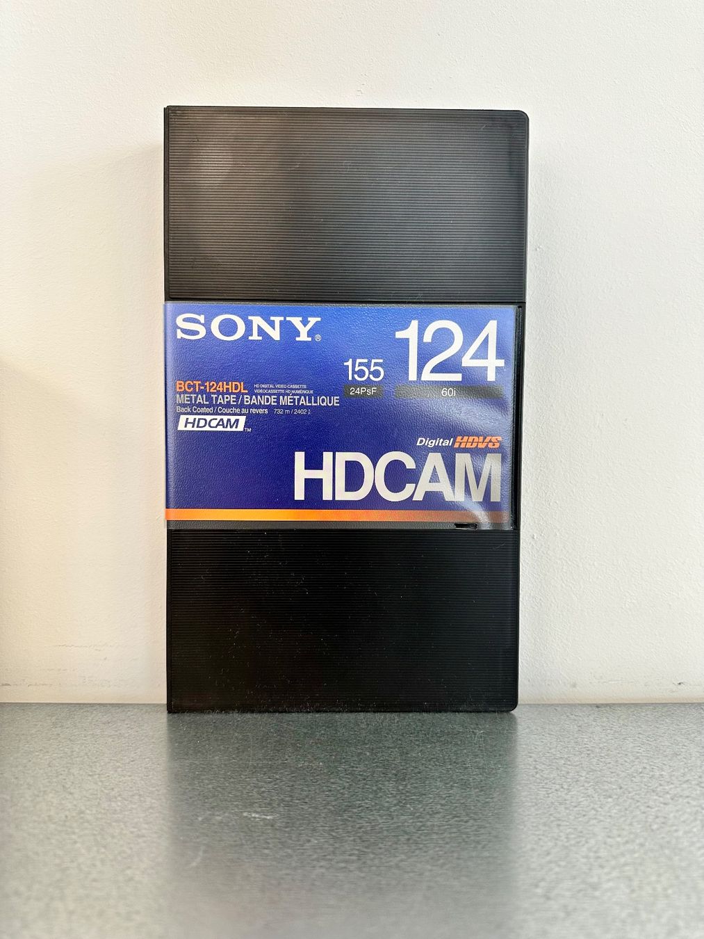 Cassette vuote: SONY BCT-124HDL HDCAM Videokasette – Nuovo (secondo la descrizione) da Basel venduto da TweaklabAG