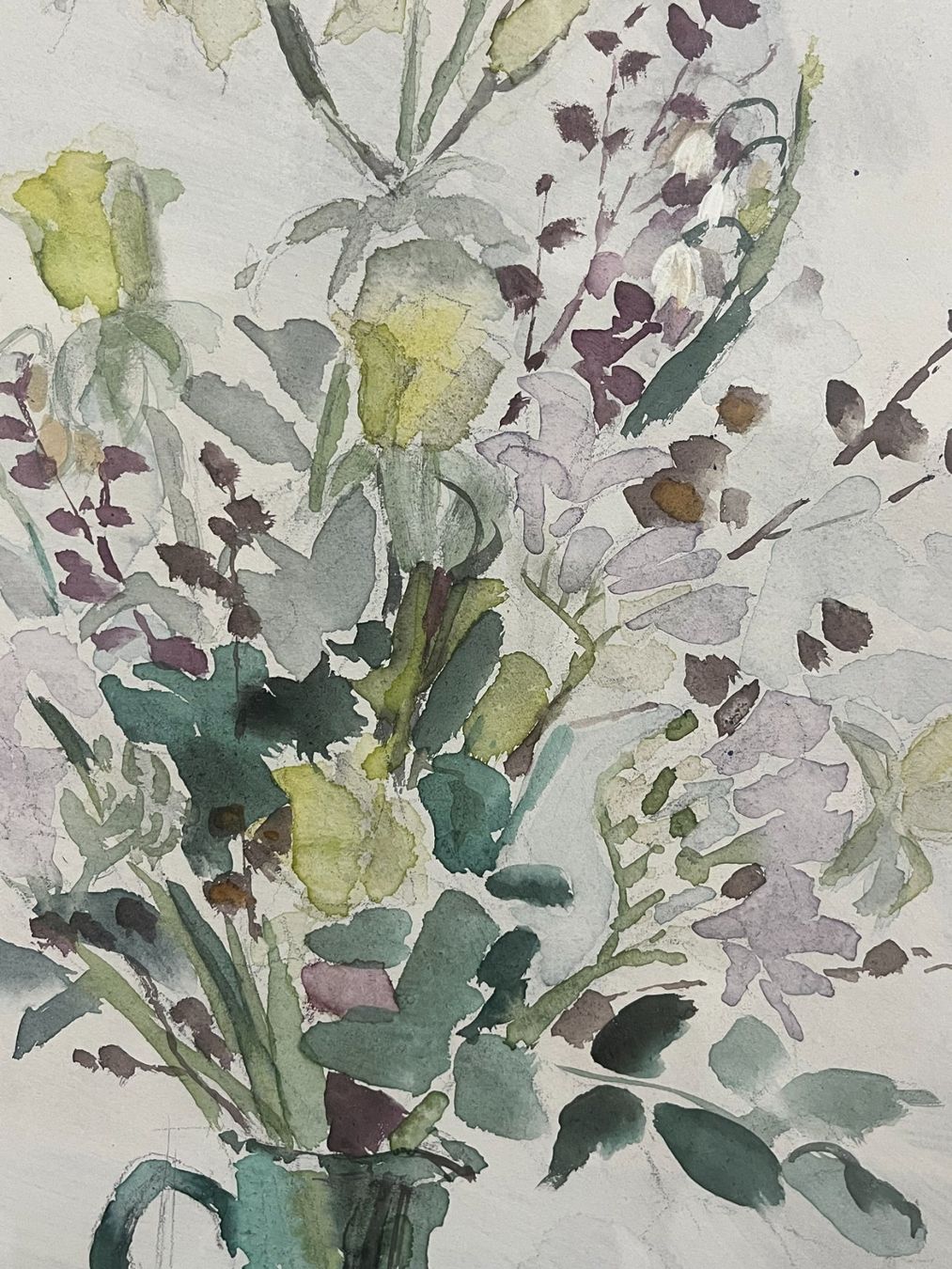 Dipinti: Erich Müller 1983 Aquarelle – Usato da Basel venduto da Kaffee_und_Kunst 5