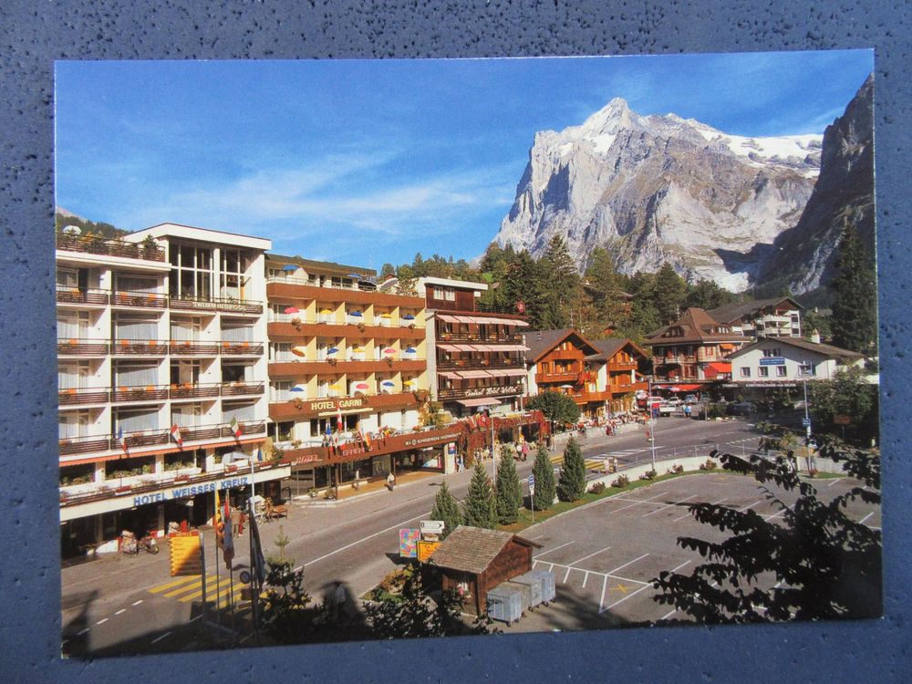 AK BEO GRINDELWALD HOTEL WEISSES KREUZ WEITERE HOTELS | Kaufen auf Ricardo