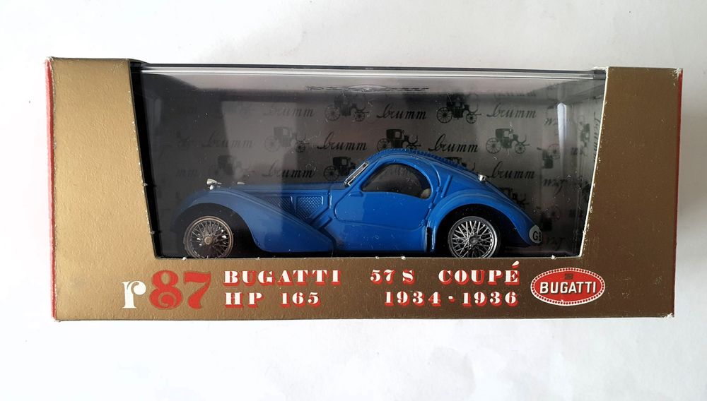 BRUMM, 1/43, N° R 87, BUGATTI 57 S Coupé 1934-1936, neuve (Neu und ...